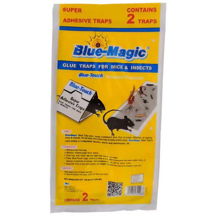 Blue-Magic 32208 — клейова пастка для мишей (упаковка 2 шт.)