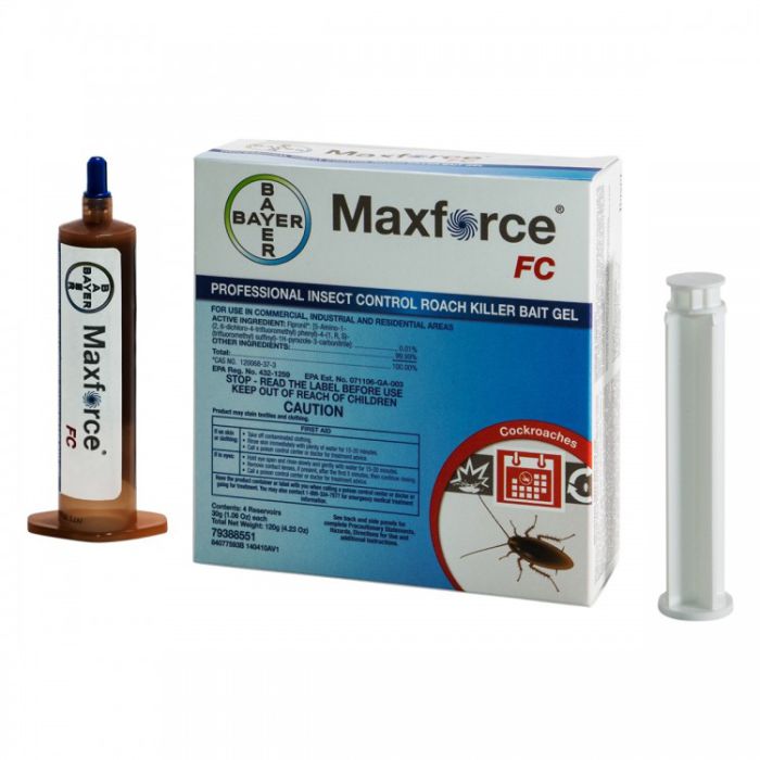 Maxforce FC (Fast Control) Roach Gel Bait — гель-приманка для знищення тарганів