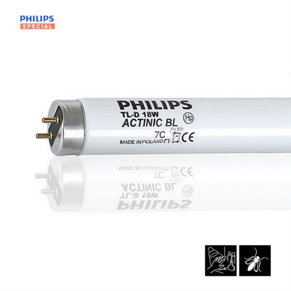 Philips Actinic BL TL-D 18W/10 — лампа ультрафіолетова інсектицидна 